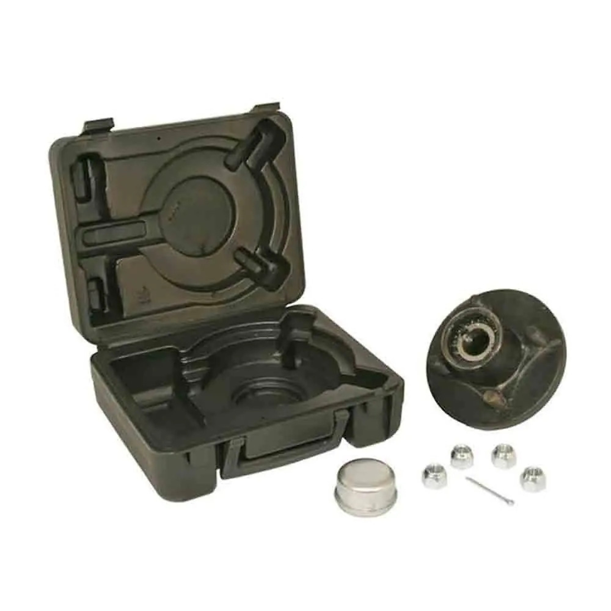 CE Smith, Emergency Hub Repair Kit, Pre-Greased, 4-Bolt on 4 inch Bolt-Circle, For 1 Inch Spindle, 1250 Capacity per Hub, Bearings and Seals Included, Model# 13110